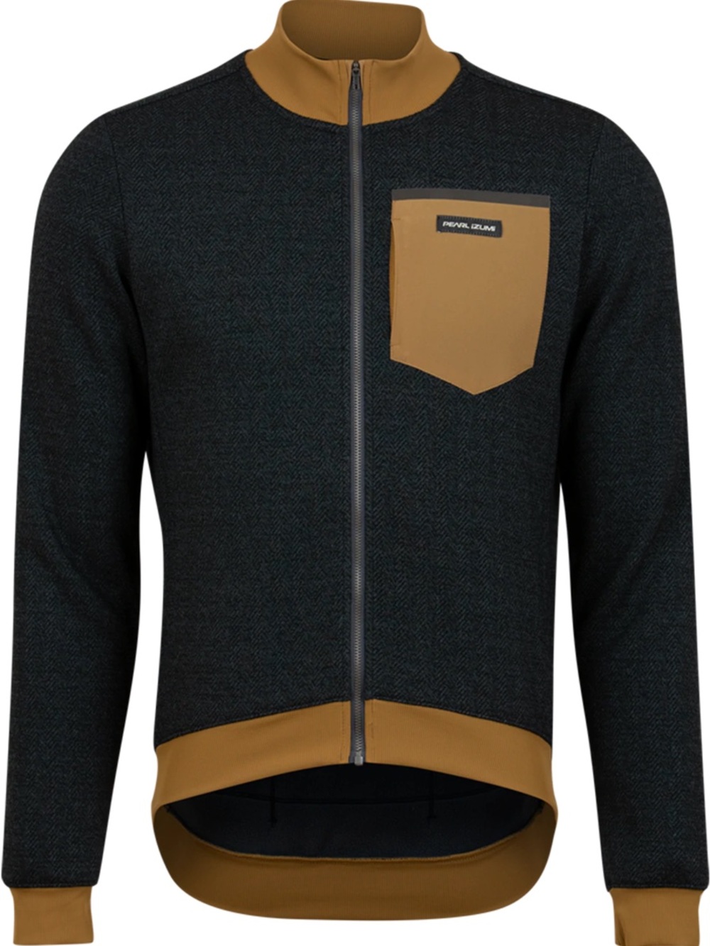 Pearl Izumi Men’s Black Jacket with Tan Accents
